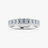 "Zaria" 0.85 Carat Diamond Half Eternity Ring ET102