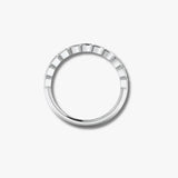 "Zaria" 0.85 Carat Diamond Half Eternity Ring ET102