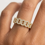"Zaylora" 1 Carat Round Cut Diamond Half Eternity Ring ET115