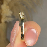 "Zelvyn" 0.1 Carat Lab Grown Diamond Half Eternity Ring HLR468 HEERA DIAMONDS