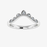 "Zephira" Round Cut 0.1 Carat Diamond Eternity Ring ET82