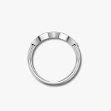 "Zephira" Round Cut 0.1 Carat Diamond Eternity Ring ET82