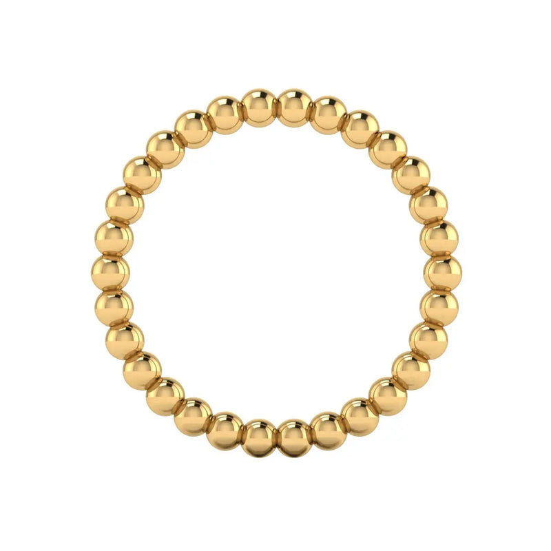 "Zev" Minimalist Beads Contemporary Eternity Ring ET79 - HEERA DIAMONDS