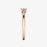 "Zoi" Irregular Round Brilliant 0.50ct Diamonds Eternity Ring ET5