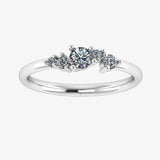 "Zoi" Irregular Round Brilliant 0.50ct Diamonds Eternity Ring ET5