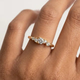 "Zoi" Irregular Round Brilliant 0.50ct Diamonds Eternity Ring ET5