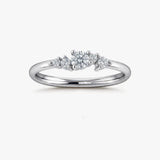 "Zoi" Irregular Round Brilliant 0.50ct Diamonds Eternity Ring ET5