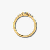 "Zoi" Irregular Round Brilliant 0.50ct Diamonds Eternity Ring ET5