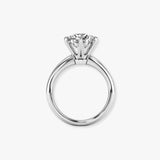 "Zyellea" 0.92 Carat Round Cut Solitaire Natural Diamond Engagement Ring HR1937