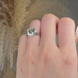 "Avenyx" 5.05 Carat Round Cut Solitaire Lab Grown Diamond Engagement Ring HLR642