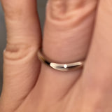 "Thea" Irregular Subtle Shaped Eternity Ring ET37