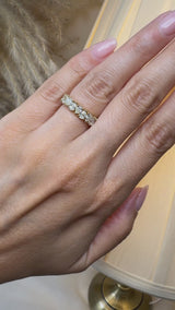 "Mirage" 3 Carat 18K Yellow Gold Eternity Ring