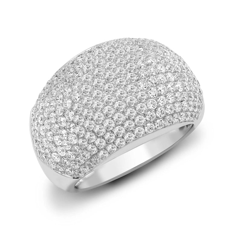 18ct White 2.50ct Diamond Bombay Ring - HEERA DIAMONDS