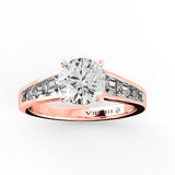 LUISA - Diamond Engagement Ring in Rose Gold - HEERA DIAMONDS