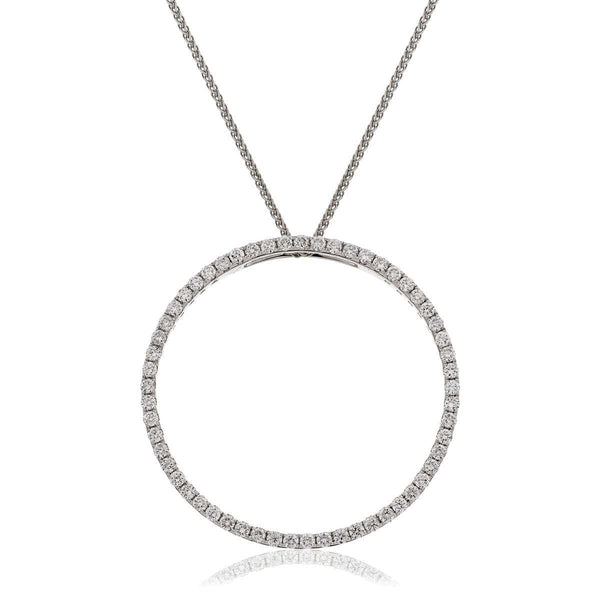 DIAMOND CIRCLE OF LIFE PENDANT - HEERA DIAMONDS