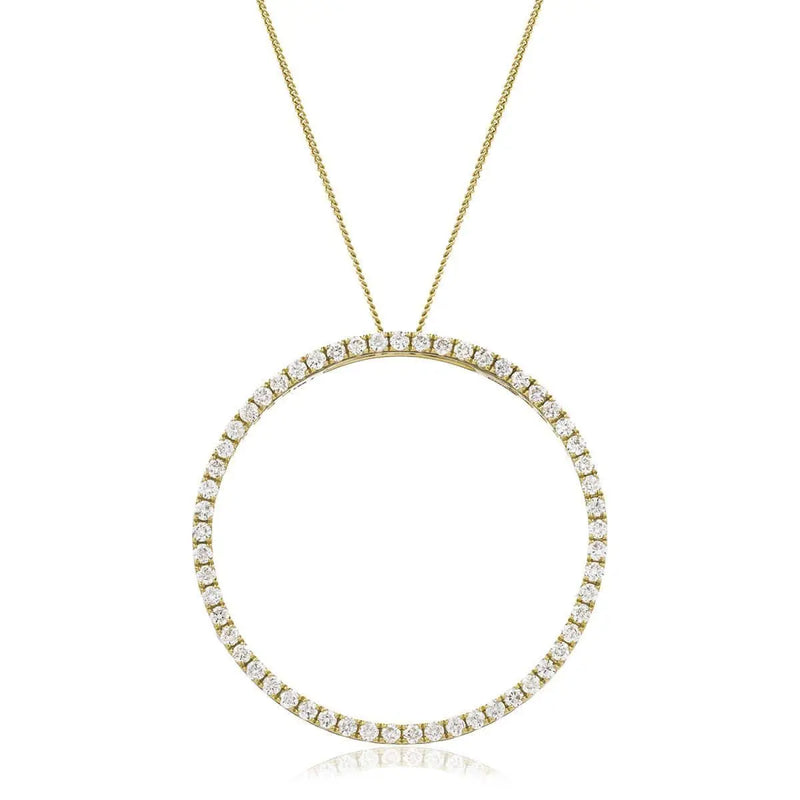 DIAMOND CIRCLE OF LIFE PENDANT - HEERA DIAMONDS