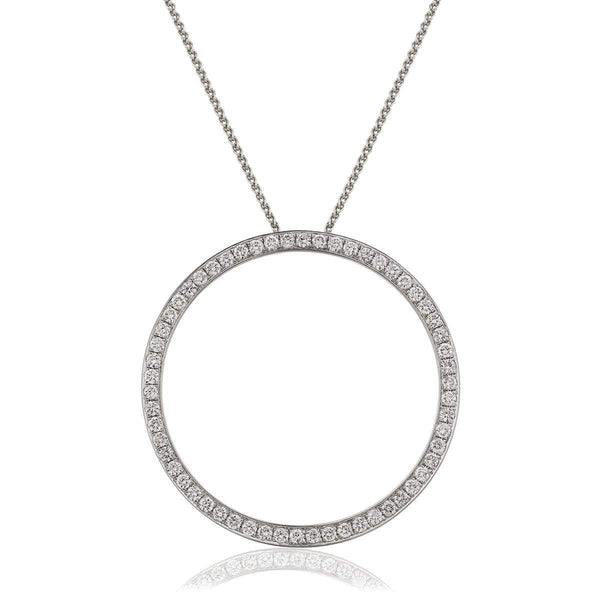 DIAMOND CIRCLE OF LIFE PENDANT - HEERA DIAMONDS