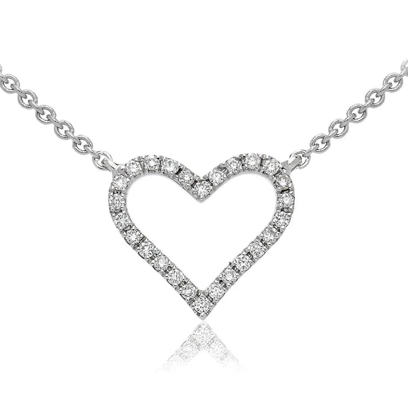 Diamond Heart Pendant - HEERA DIAMONDS
