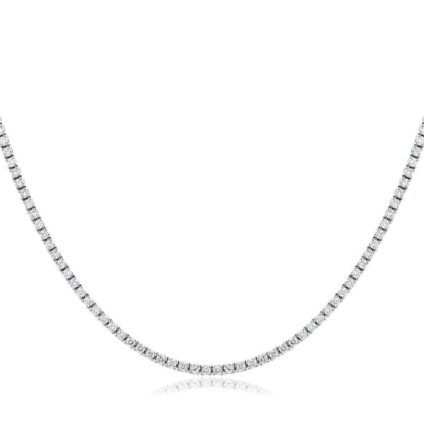 Half Set Diamond Necklace - HEERA DIAMONDS