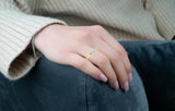 SALVA Round Brilliant Solitaire Engagement Ring in Yellow Gold - HEERA DIAMONDS