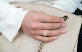 SALVA Round Brilliant Solitaire Engagement Ring in Yellow Gold - HEERA DIAMONDS
