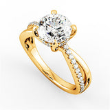Sacha Halo Engagement Ring - HEERA DIAMONDS