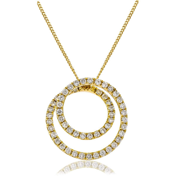 Spiral Circle of Life Pendant - HEERA DIAMONDS