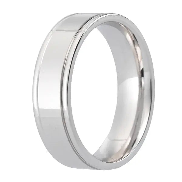 Traditional Court Mens Wedding band in a Comfort fit. - HEERA DIAMONDS