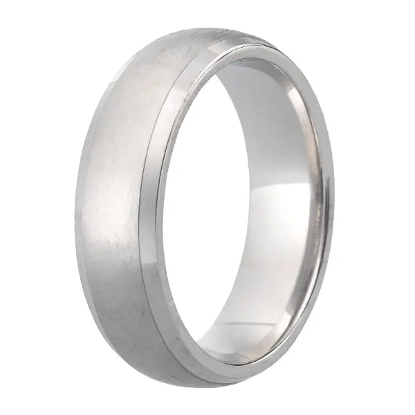 Traditional Court Mens Wedding band in a Comfort fit. - HEERA DIAMONDS