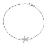 Diamond Star Chain Bracelet - HEERA DIAMONDS