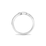 18ct White 0.15ct Diamond Arrow Ring - HEERA DIAMONDS