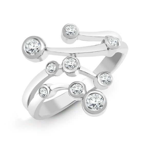 18ct White 0.36ct Diamond Ring - HEERA DIAMONDS