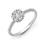 18ct White 0.48ct Diamond Ring - HEERA DIAMONDS