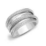 18ct White 0.79ct Diamond Ring - HEERA DIAMONDS