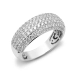18ct White 1.50ct Diamond Bombay Ring - HEERA DIAMONDS