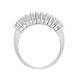 18ct White 2.00ct Round & Baguette Diamond Ring - HEERA DIAMONDS