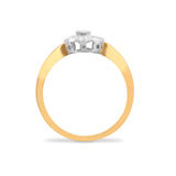 9ct Yellow Gold Diamond Cluster Ring - HEERA DIAMONDS