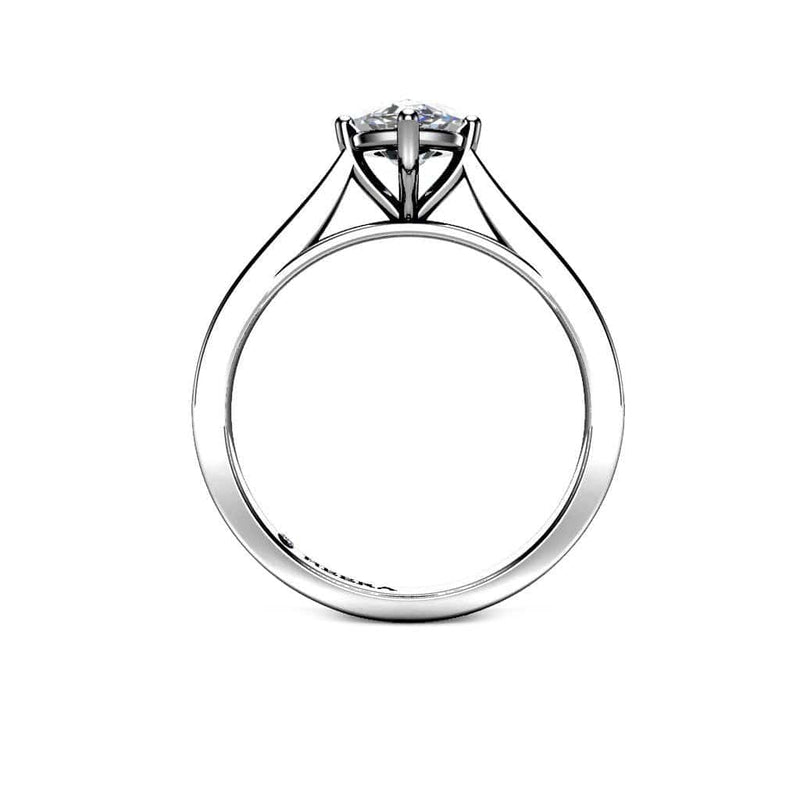 Bella Marquise Cut Solitaire Engagement Ring in Platinum - HEERA DIAMONDS