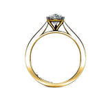 Bella Pear Cut Solitaire Engagement Ring in Yellow Gold - HEERA DIAMONDS
