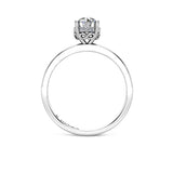 The Infinite Round Brilliant Solitaire Engagement Ring in Platinum - HEERA DIAMONDS