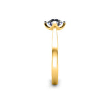 The Rialto Round Brilliant Solitaire Engagement Ring in Yellow Gold - HEERA DIAMONDS