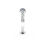 The Souvenir Engagement Ring in Platinum - HEERA DIAMONDS
