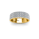 The Diamond Corset Half Eternity Ring - HEERA DIAMONDS