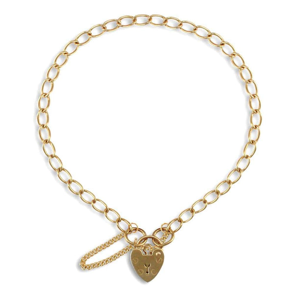 9ct Yellow Gold Charm Bracelet - HEERA DIAMONDS