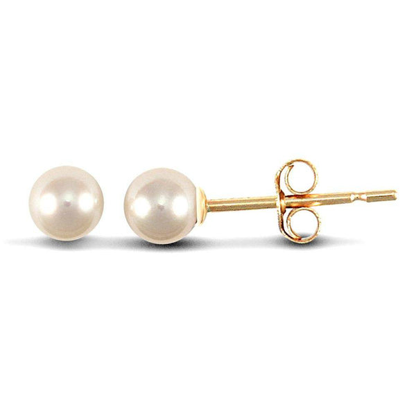 Cultured Pearl Stud Earrings - HEERA DIAMONDS