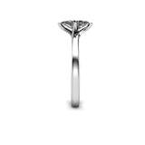 MAURA - Marquise Cut Diamond Solitaire Engagement Ring in Platinum - HEERA DIAMONDS