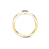 MAJO - Round Brilliant Diamond Solitaire Engagement Ring in Yellow Gold - HEERA DIAMONDS