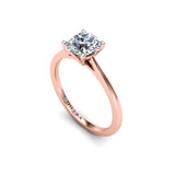 KAE - Round Brilliant Diamond Solitaire Engagement Ring in Rose Gold - HEERA DIAMONDS