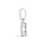 18ct White 0.37ct Diamond Pendant - HEERA DIAMONDS