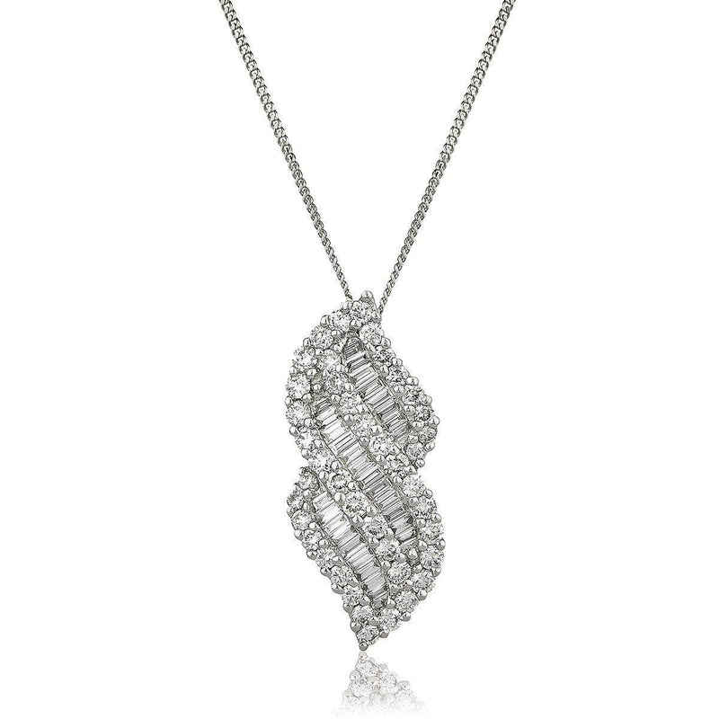 Fancy Diamond Drop Pendant - HEERA DIAMONDS